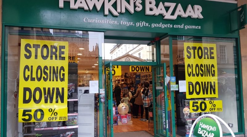 Hawkins Bazaar Closing